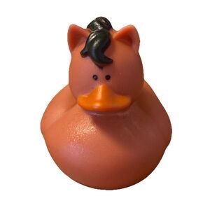 Jinyin Mini Horse 2 Inch Rubber Duck For Play Or Jeep